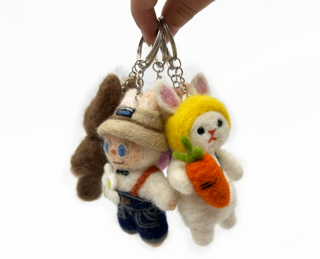 Felt Keychain / Keyring